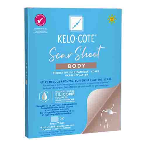 KELO-COTE Silikon-Narbenpflaster K&ouml;rper