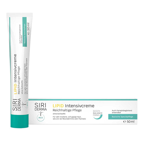 SIRIDERMA Lipid Intensivcreme ohne Duftstoffe