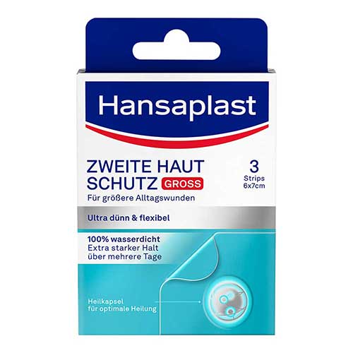 HANSAPLAST Zweite Haut Schutz Pflaster gro&szlig;