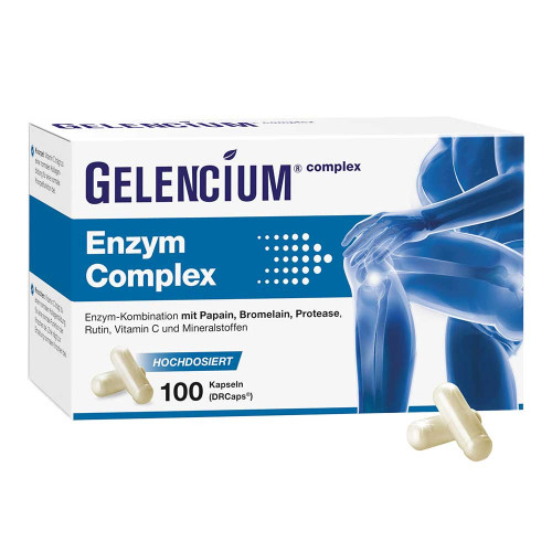 GELENCIUM Enzym Complex hochdos.m.Bromelain Kaps.