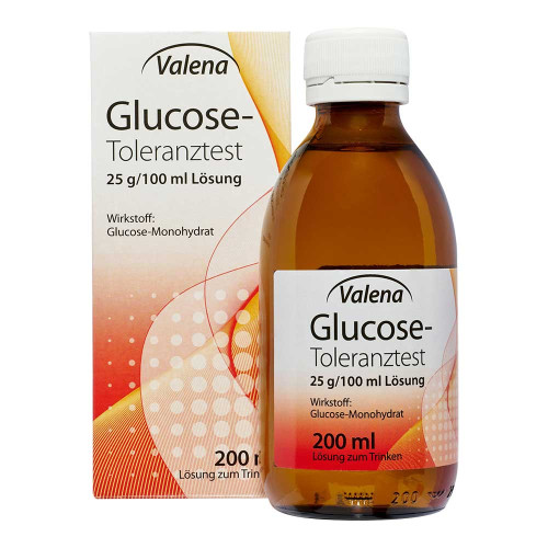 GLUCOSE-TOLERANZTEST 25 g/100 ml L&ouml;sung