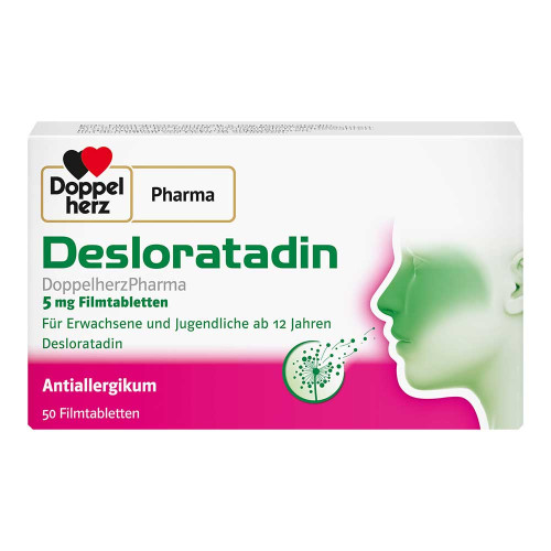 DESLORATADIN DoppelherzPharma 5 mg Filmtabletten
