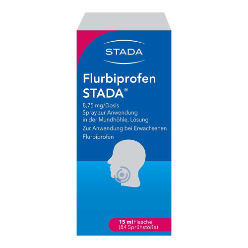 FLURBIPROFEN STADA 8,75 mg/Dosis Spray Anw.Mundh&ouml;.