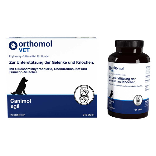 ORTHOMOL VET Canimol agil Kautabletten f.Hunde