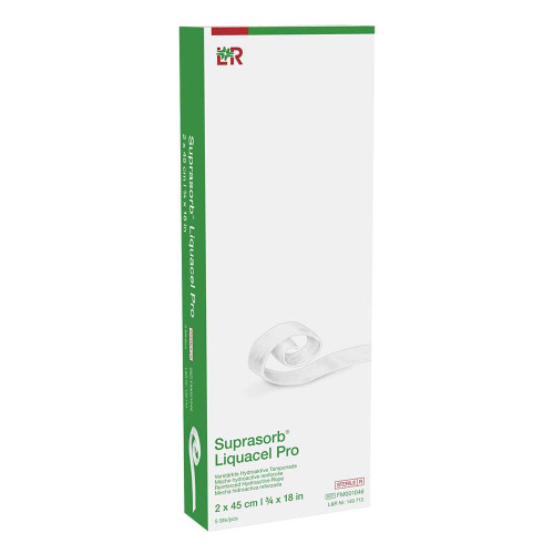 SUPRASORB Liquacel Pro 2x45 cm Tamponaden