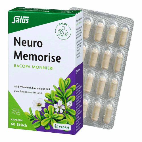 NEURO MEMORISE Bacopa monnieri Kapseln Salus