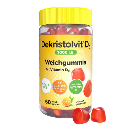 DEKRISTOLVIT D3 1000 I.E. Weichgummis