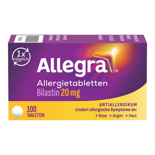 ALLEGRA Allergietabletten 20 mg Tabletten