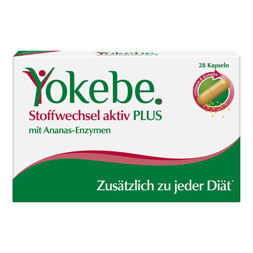YOKEBE Stoffwechsel aktiv Plus NF2 Kapseln DE