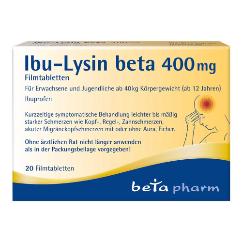 IBU-LYSIN beta 400 mg Filmtabletten