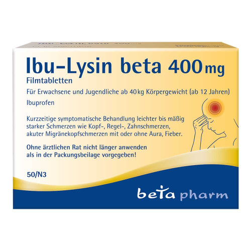 IBU-LYSIN beta 400 mg Filmtabletten