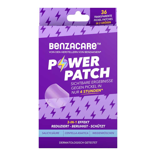 BENZACARE Power Patch gegen Pickel
