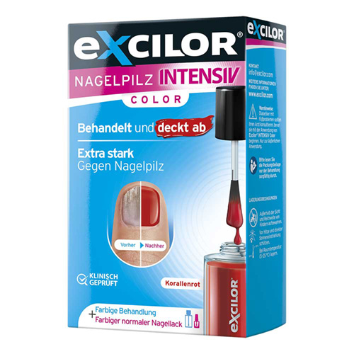 EXCILOR Nagelpilz intensiv Color 30 ml+8 ml Kombi.