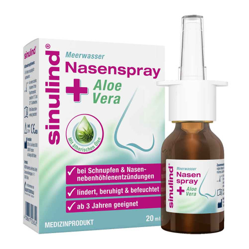 SINULIND Meerwasser Nasenspray+Aloe Vera