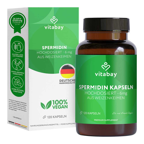 SPERMIDIN 6 mg hochdosiert Kapseln
