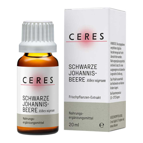 CERES Schwarze Johannisbeere Ribes nigrum Extr.Tro