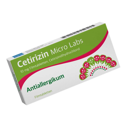 CETIRIZIN Micro Labs 10 mg Filmtabletten