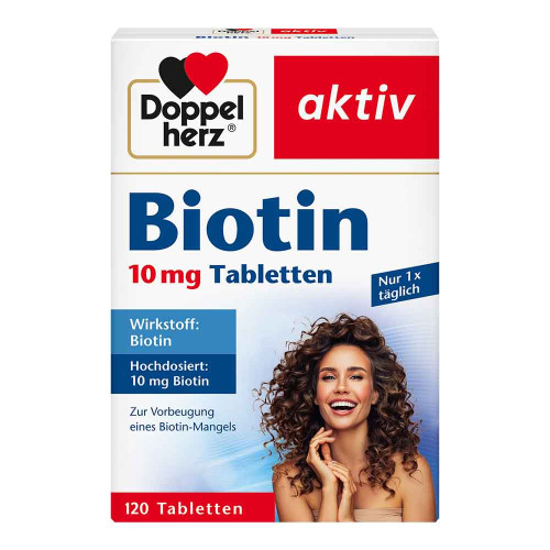 DOPPELHERZ Biotin 10 mg Tabletten