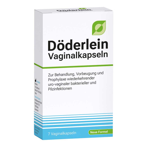 D&Ouml;DERLEIN Vaginalkapseln mit Milchs&auml;urebakterien