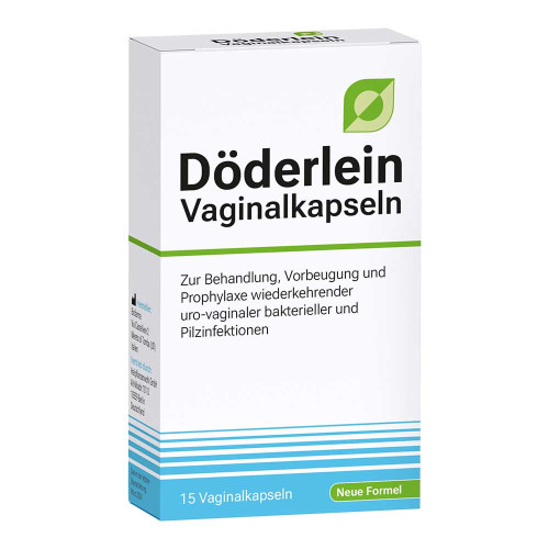 D&Ouml;DERLEIN Vaginalkapseln mit Milchs&auml;urebakterien