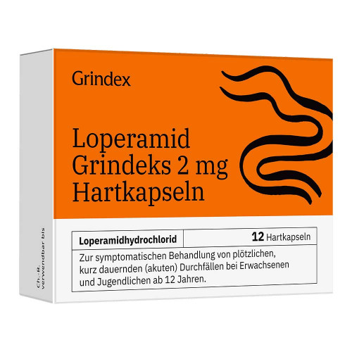 LOPERAMID Grindeks 2 mg Hartkapseln