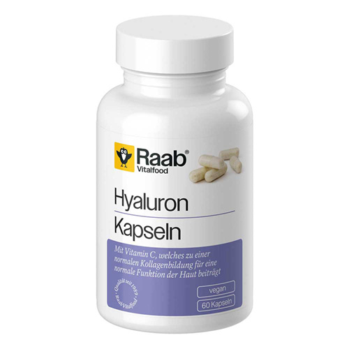 RAAB Vitalfood Hyaluron 500 Kapseln
