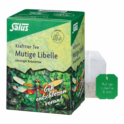 KRAFTTIER Tee Mutige Libelle Bio Salus Filterbeut.