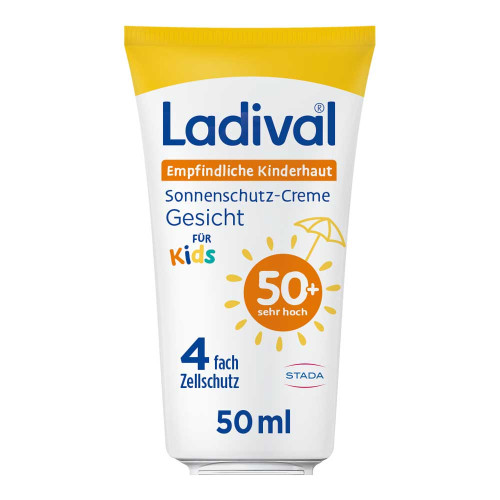 LADIVAL empfindliche Kinderhaut Creme LSF 50+
