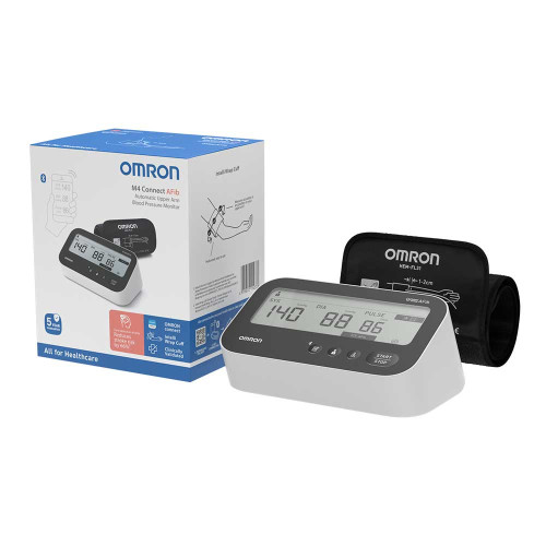 OMRON M4 Connect AFib Oberarm Blutdruckmessger&auml;t