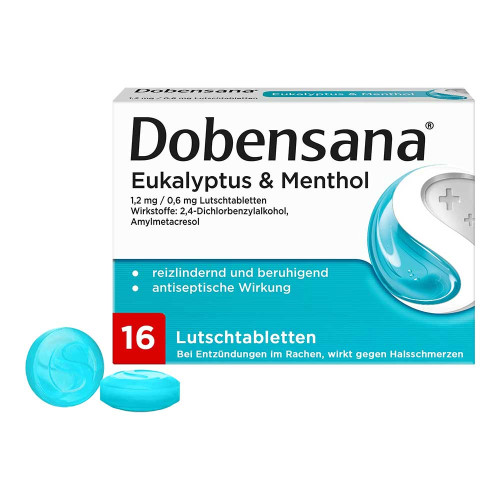 DOBENSANA Eukalyptus & Menthol 1,2mg/0,6mg Lut.-T.