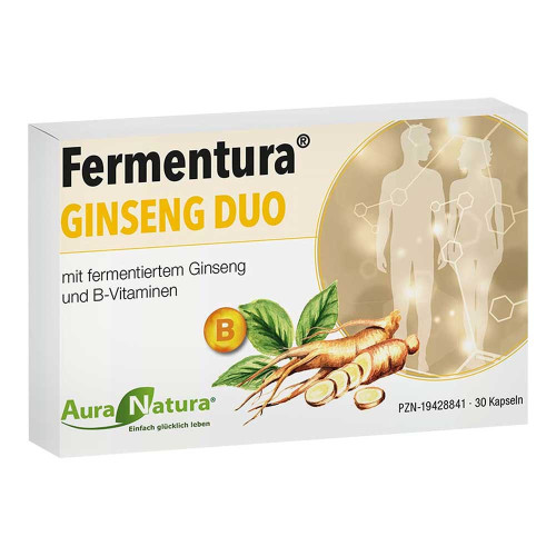 AURANATURA Fermentura Ginseng Duo Kapseln