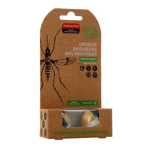 M&Uuml;CKENSCHUTZ Double Diffusor gelb MANOUKA