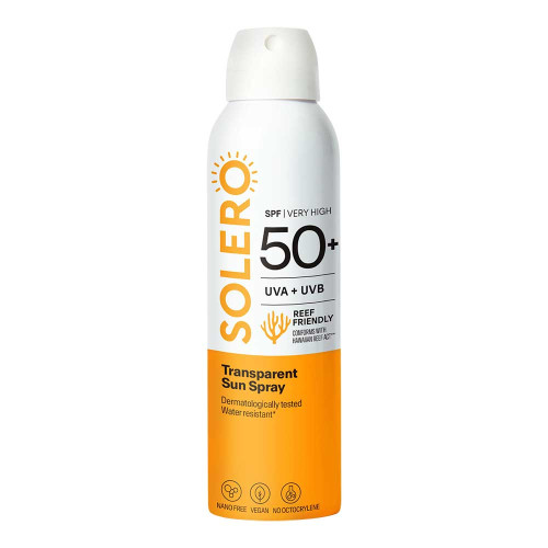 SOLERO Transparent Spray LSF 50+