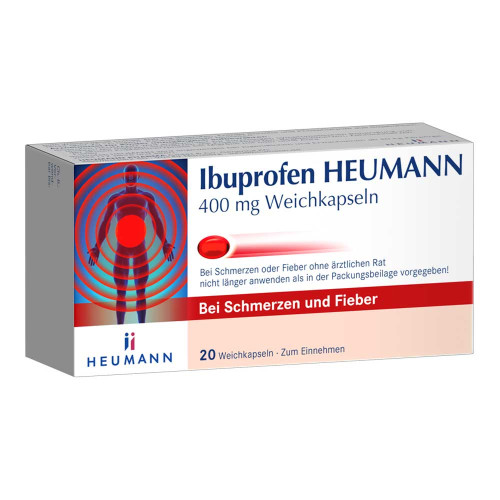 IBUPROFEN HEUMANN 400 mg Weichkapseln