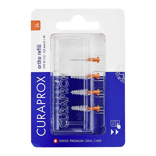 Curaprox Cps 14 Interdentalb&uuml;rste ortho 1,3 - 5 mm