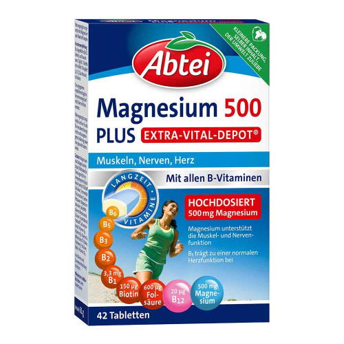 ABTEI Magnesium 500 Plus Tabletten