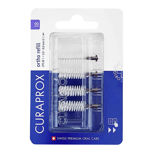 Curaprox Cps 18 Interdentalb&uuml;rste ortho 2,3 - 8 mm