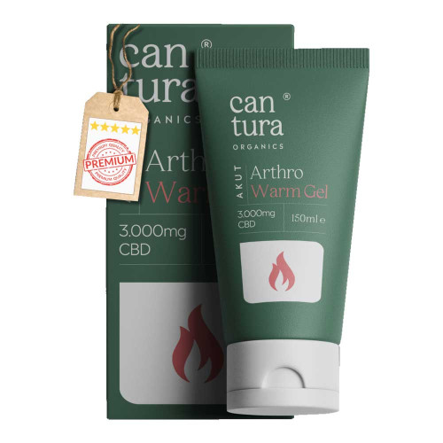 CBD GEL Arthro warm Cantura Cannabis