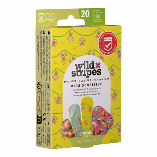 WILD STRIPES Pflaster Kids sensitiv Jungle Vibe