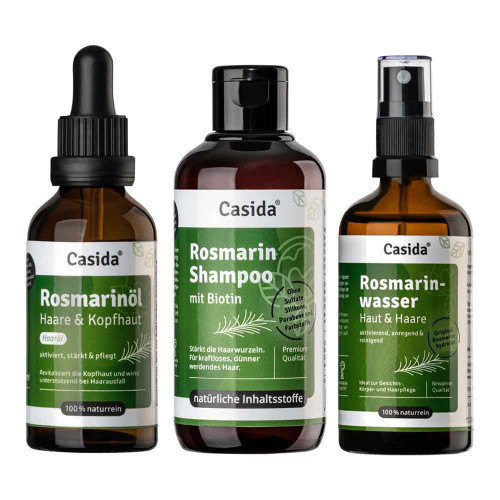 ROSMARIN HAARKUR m.Rosmarin&ouml;l+Wasser+Shampoo Set