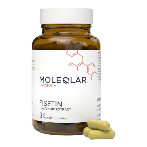 MOLEQLAR Fisetin Flavonoid Extract Kapseln