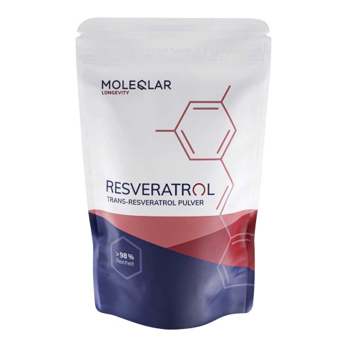 MOLEQLAR Resveratrol Trans-Resveratrol Pulver
