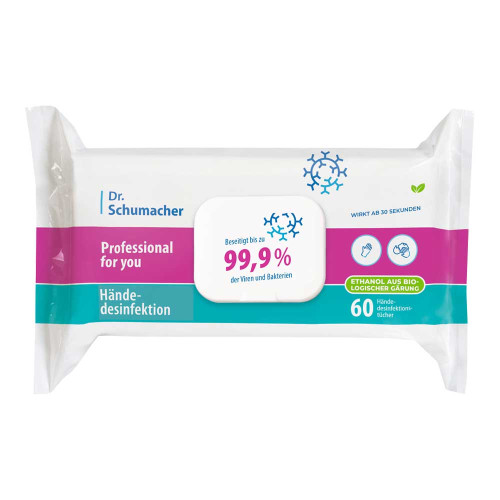 PROFESSIONAL for you H&auml;ndedesinfektion wipes