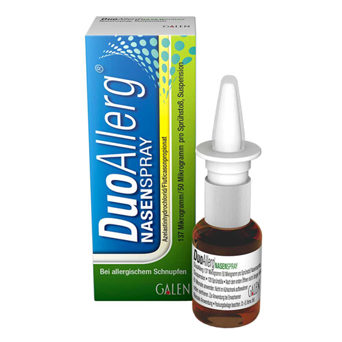 DUOALLERG 137 &mu;g/50 &mu;g/Spr&uuml;hsto&szlig; Nasenspray 120Hub