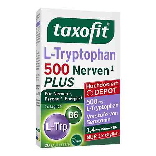 TAXOFIT L-Tryptophan 500 Tabletten