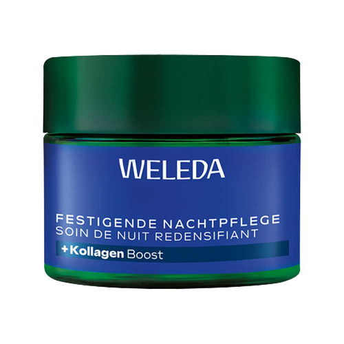WELEDA festigende Nachtpflege blauer Enzian&Edelw.