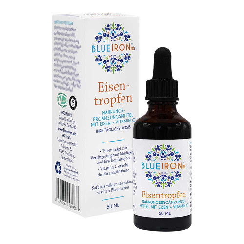 BLUEIRON Eisentropfen+Vitamin C