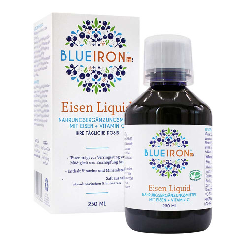 BLUEIRON Eisen Liquid Fl&uuml;ssigkeit zum Einnehmen