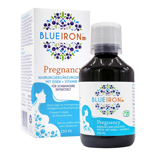 BLUEIRON Eisen Pregnancy+Fols&auml;ure Fl&uuml;ss.z.Einn.