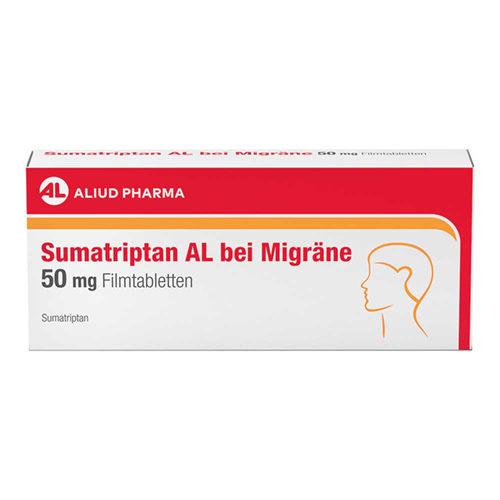 SUMATRIPTAN AL bei Migr&auml;ne 50 mg Filmtabletten